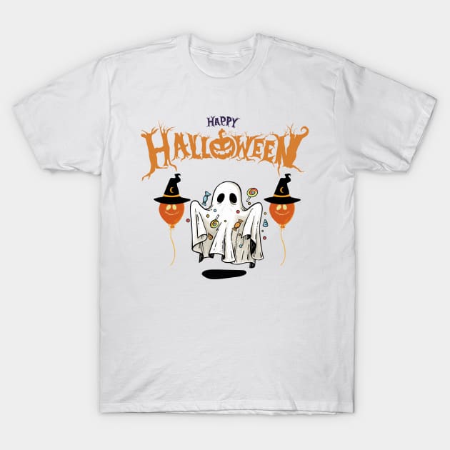 Happy Halloween T-Shirt by TotaSaid